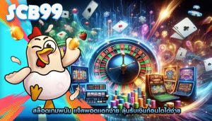 สล็อตเกมพนัน แจ็คพอตแตกง่าย ลุ้นรับเงินก้อนโตได้ง่าย