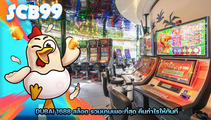 dubai 1688 สล็อต รวมเกมเยอะที่สุด คืนกำไรให้ทันที